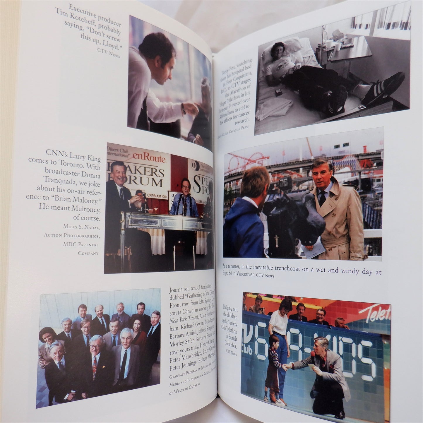 THE KIND OF LIFE IT'S BEEN, A Memoir by Lloyd Robertson (2012 1st Ed.)