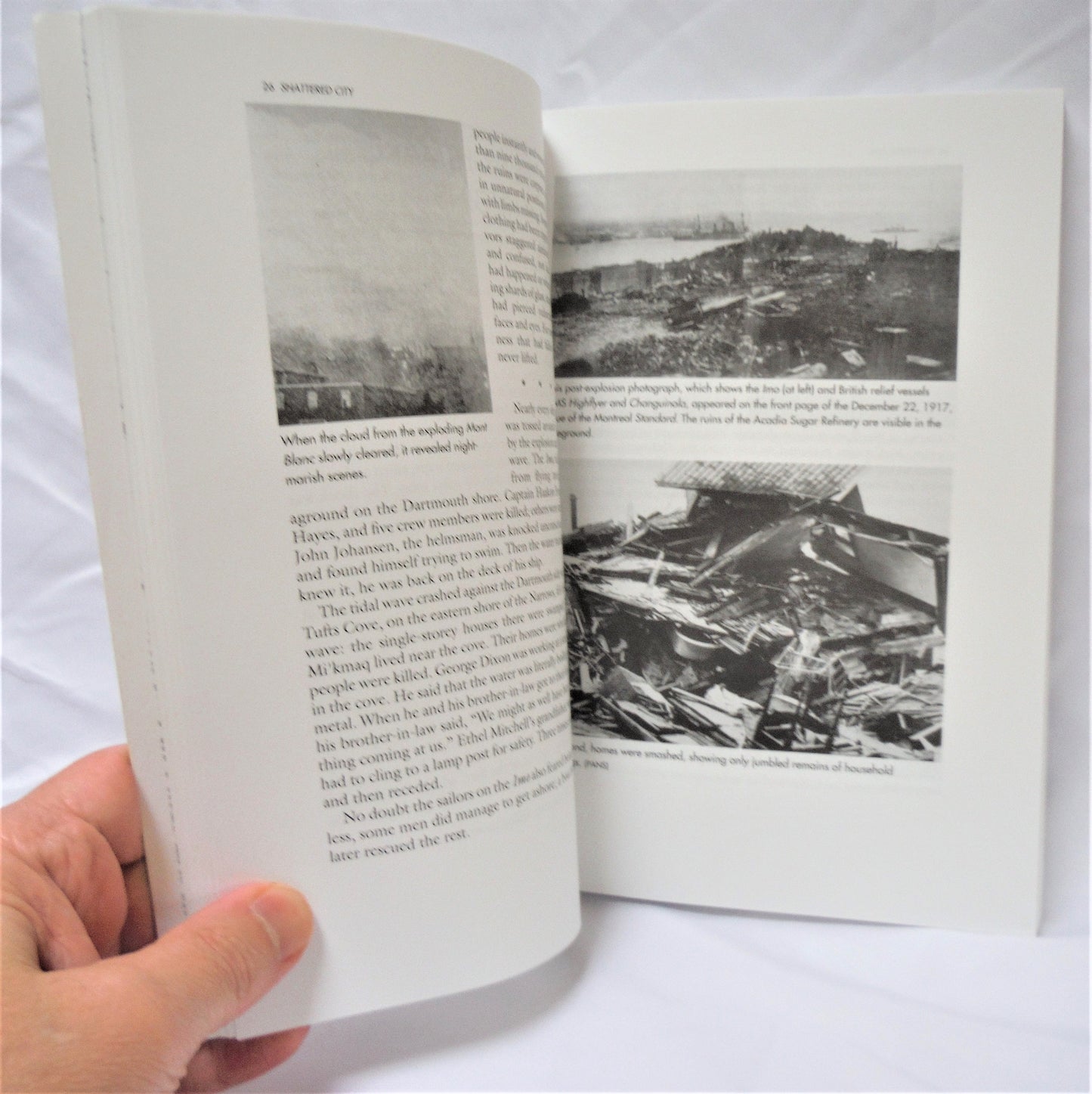 SHATTERED CITY, The Halifax Explosion and the Road to Recovery, by Janet F. Kitz (1st Ed. SIGNED)