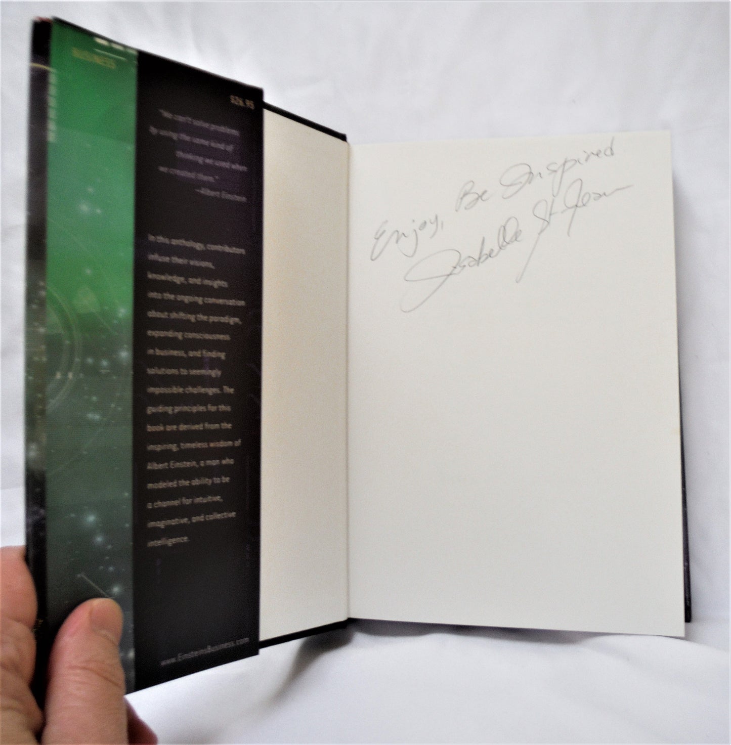 EINSTEIN'S BUSINESS, Engaging Soul, Imagination, and Excellence In the Workplace, Edited by Dawson Church Ph.D. (1st Ed. SIGNED)