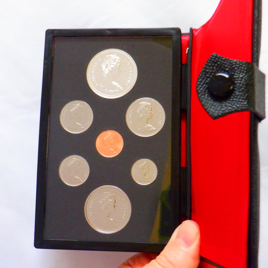 1975 Double Dollar 7-Coin CDN Prestige Set: CITY OF CALGARY 100th Anniversary
