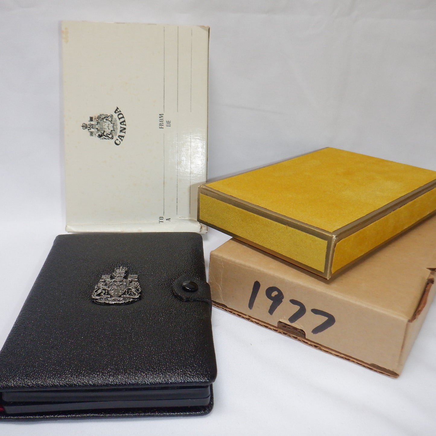 1977 Double Dollar 7-Coin CDN Prestige Set: THRONE OF THE SENATE 25th Anniversary