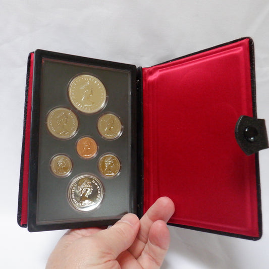 1978 Double Dollar 7-Coin CDN Prestige Set: 11th Commonwealth GAMES