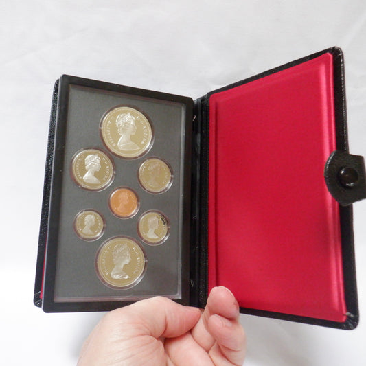 1981 Double Dollar 7-Coin CDN PROOF Set: TRANS-CANADA RAILWAY 100th Anniversary