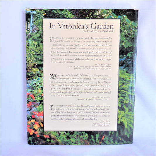 IN VERONICA'S GARDEN, by Margaret Cadwaladr (1st Ed. SIGNED)
