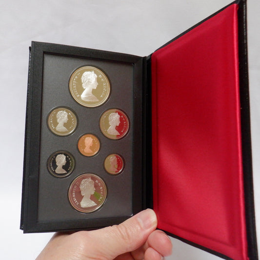 1986 Double Dollar 7-Coin CDN Proof Set: CITY OF VANCOUVER 100th Anniversary