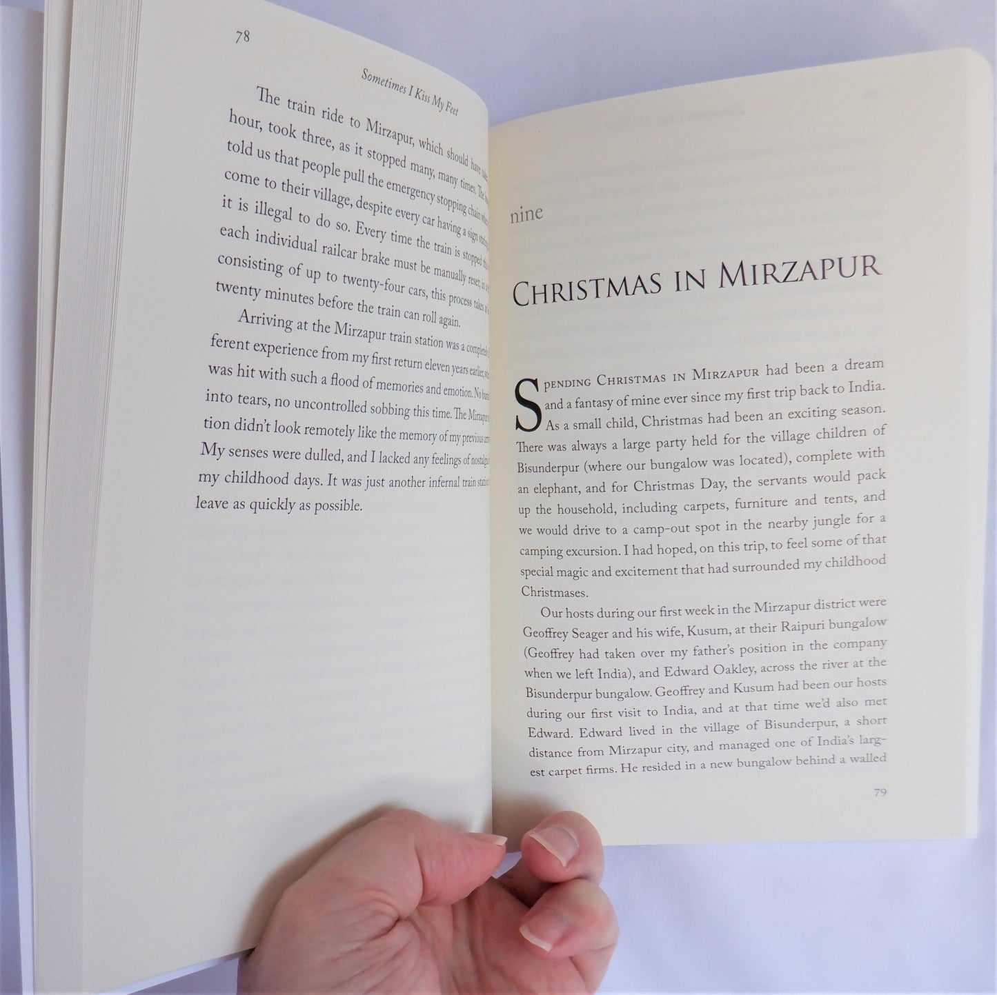 SOMETIMES I KISS MY FEET, Wheelchair Adventures in Pakistan and India, by Judy Norbury (1st Ed. SIGNED)