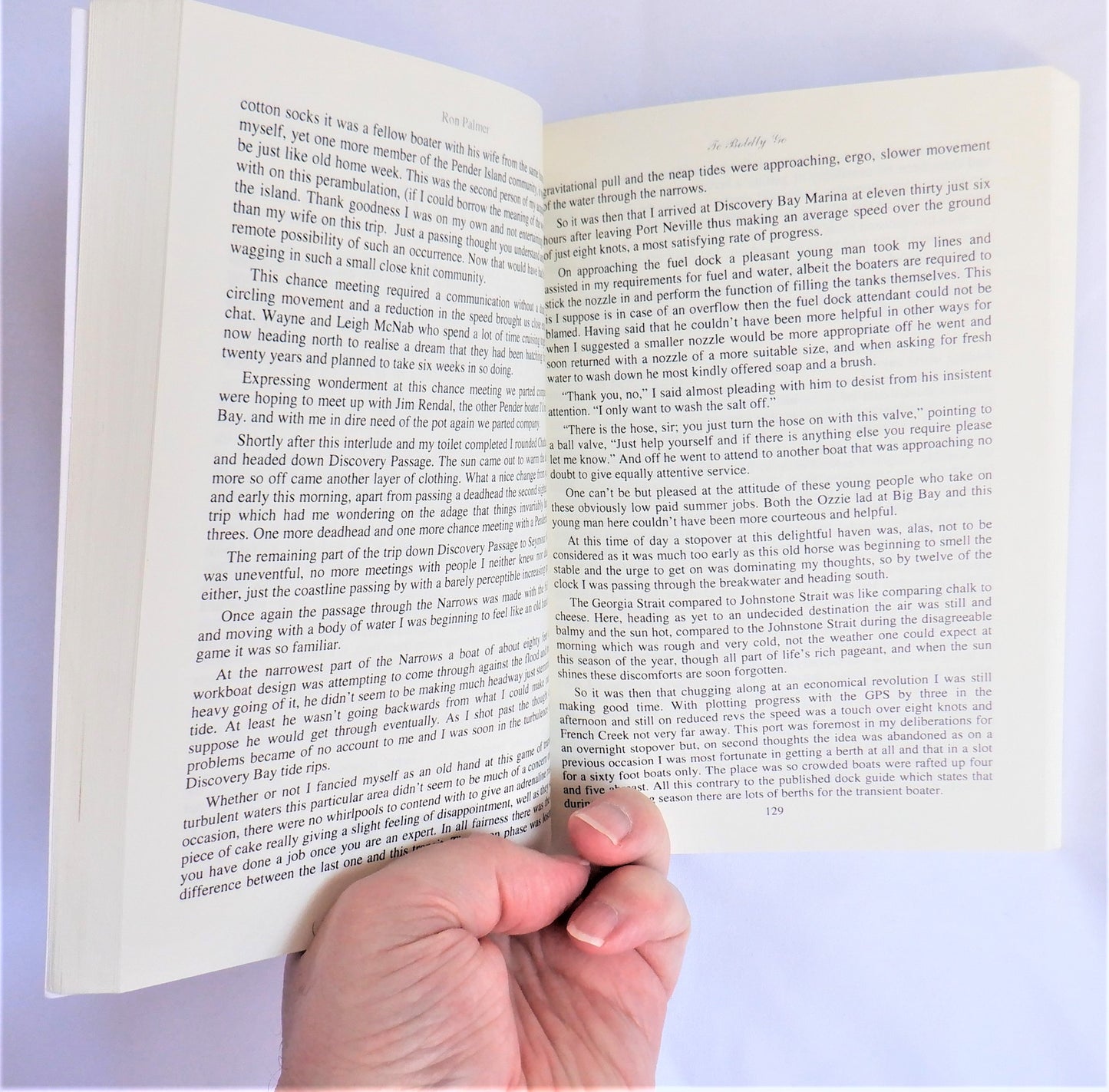 TO BOLDLY GO WHERE SO MANY HAVE GONE BEFORE, An Autobiographical Interlude by Ron Palmer (1st Ed. SIGNED)