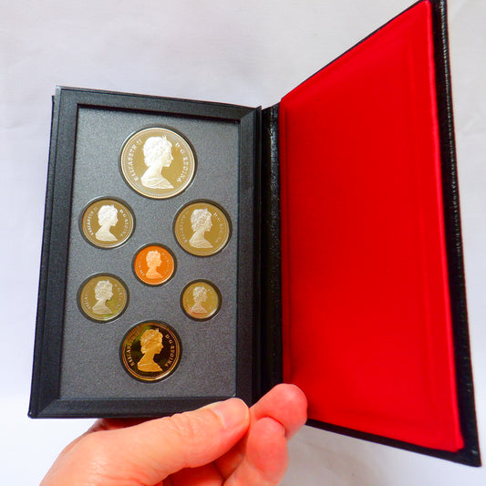1989 Double Dollar 7-Coin CDN Proof Set: VOYAGE OF MACKENZIE 200th Anniversary