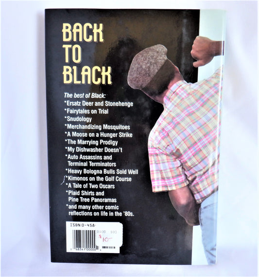 BACK TO BLACK, Comic Stetches by Arthur Black (1st Ed. SIGNED)