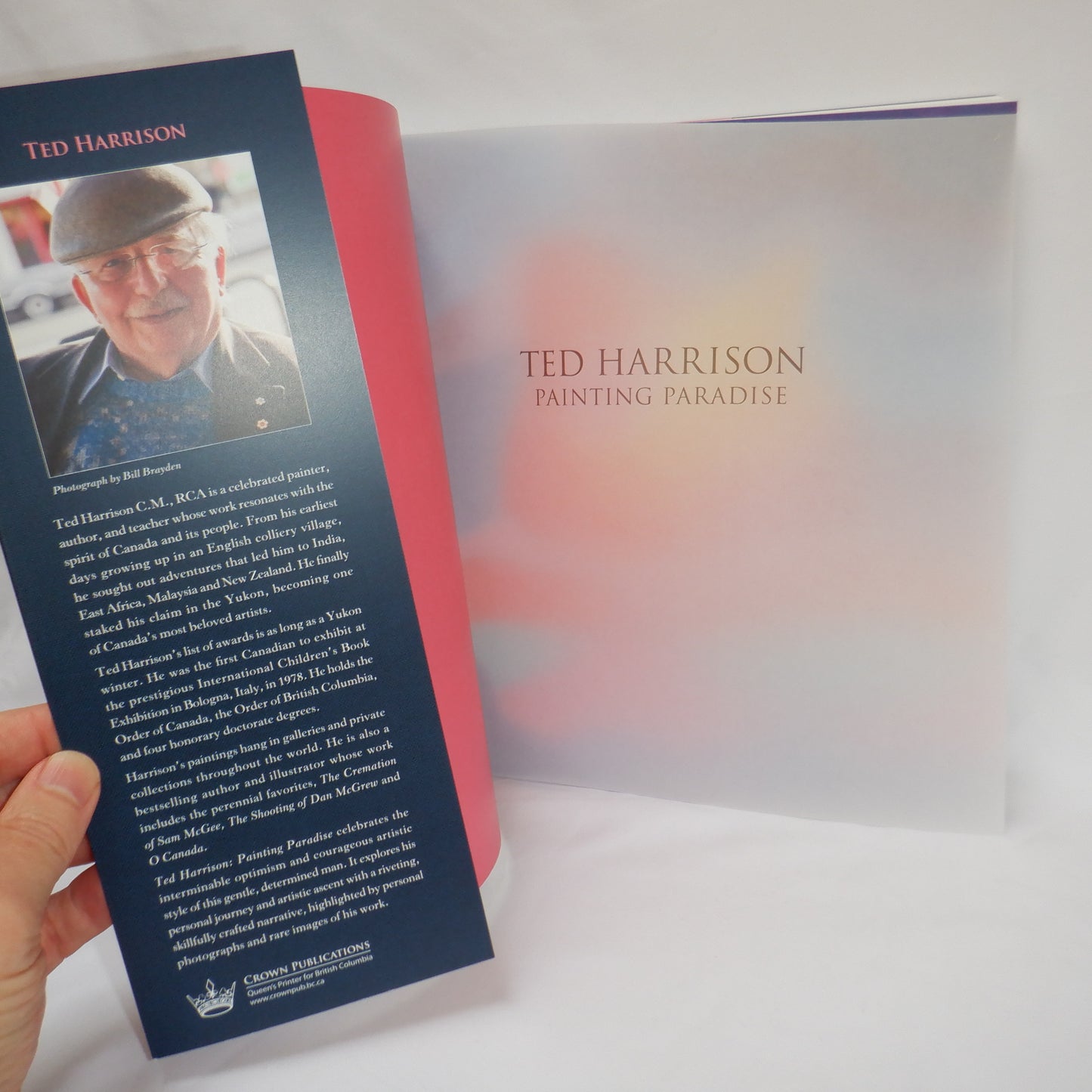 TED HARRISON Painting Paradise, by Katherine Gibson (1st Ed. SIGNED)