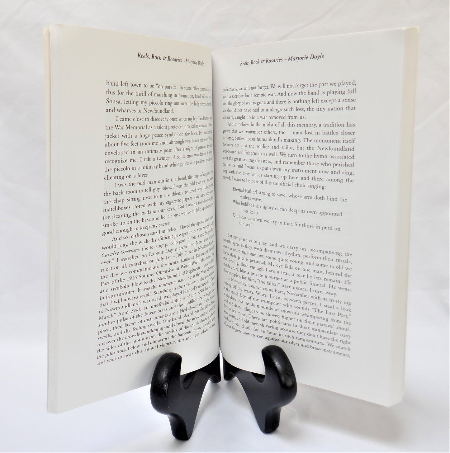 REELS, ROCK and ROSARIES, Confessions of a Newfoundland Musician by Marjorie Doyle (1st Ed. SIGNED)