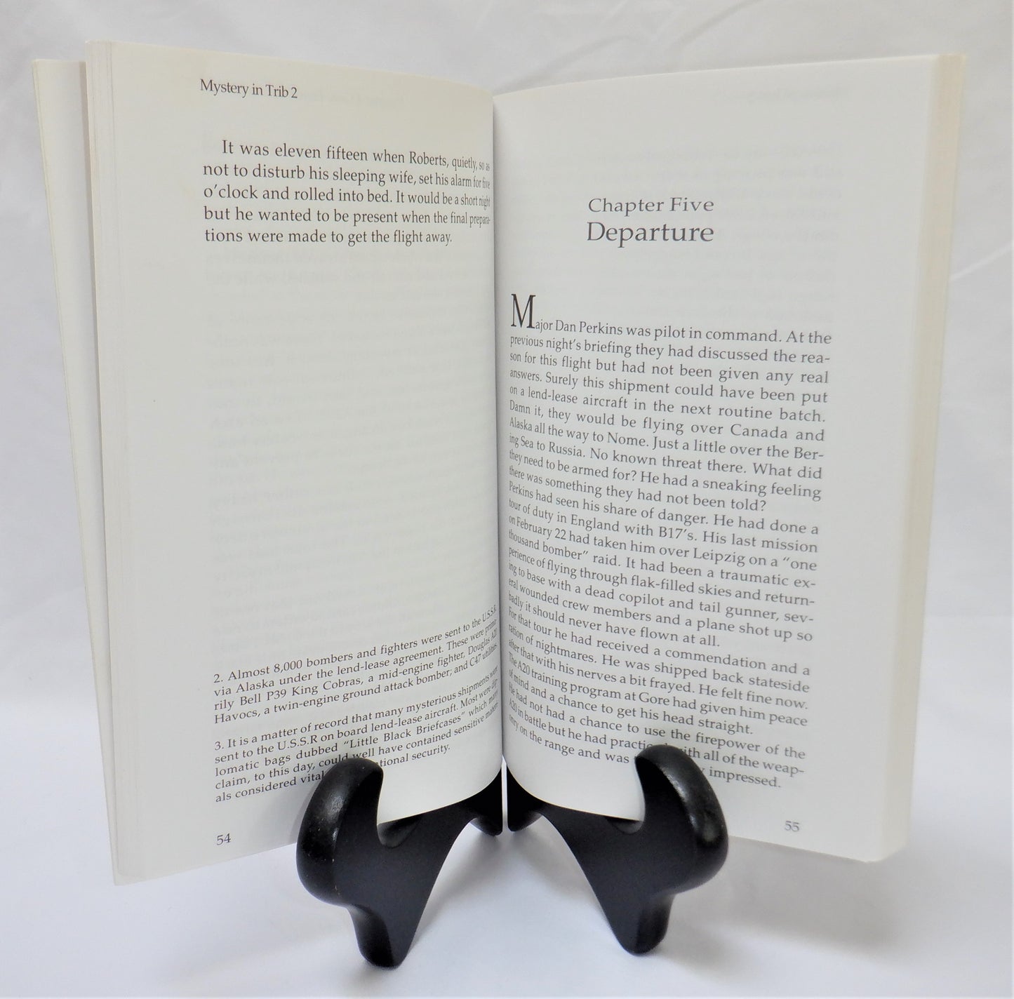 MYSTERY IN TRIB 2, An Alaskan Adventure Novel, by Douglas Anderson (1st Ed. SIGNED)