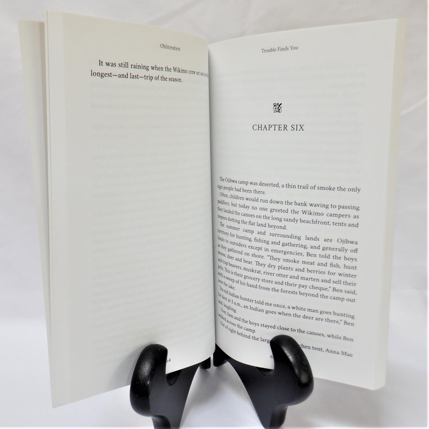 OBLITERATION, When Cultures Collide in North Ontario, A Novel by B.C. Mitchell (1st Ed. SIGNED)