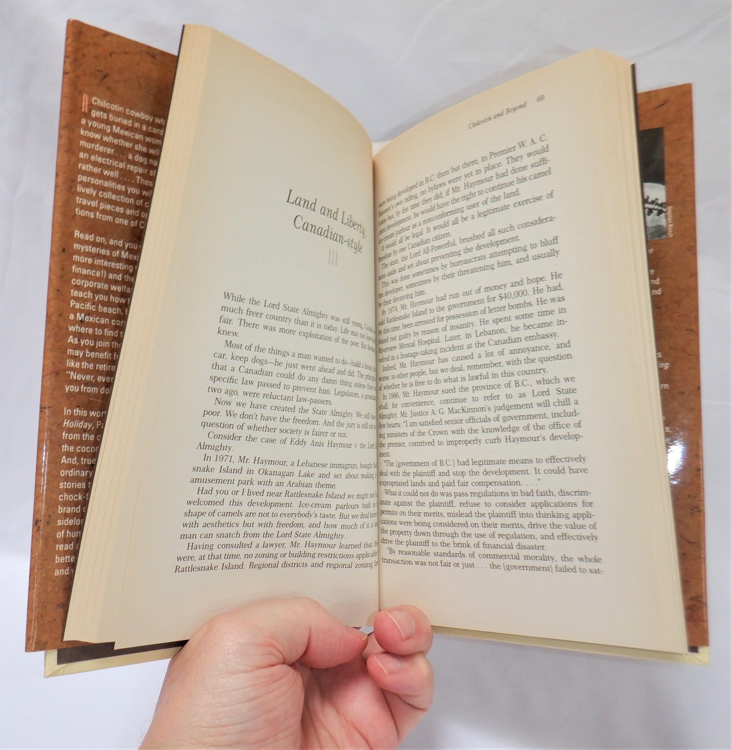 CHILCOTIN AND BEYOND, Short Stories by Paul St. Pierre (1st Ed. SIGNED)