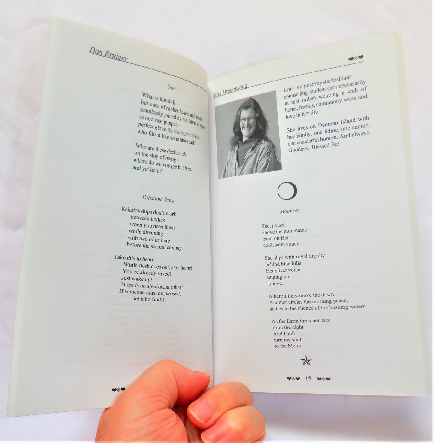 SEA, SKY and DREAMS, An Anthology of Poems from Hornby and Denman Islands, BC, Edited by Colin MacCallum (1st Ed. SIGNED)