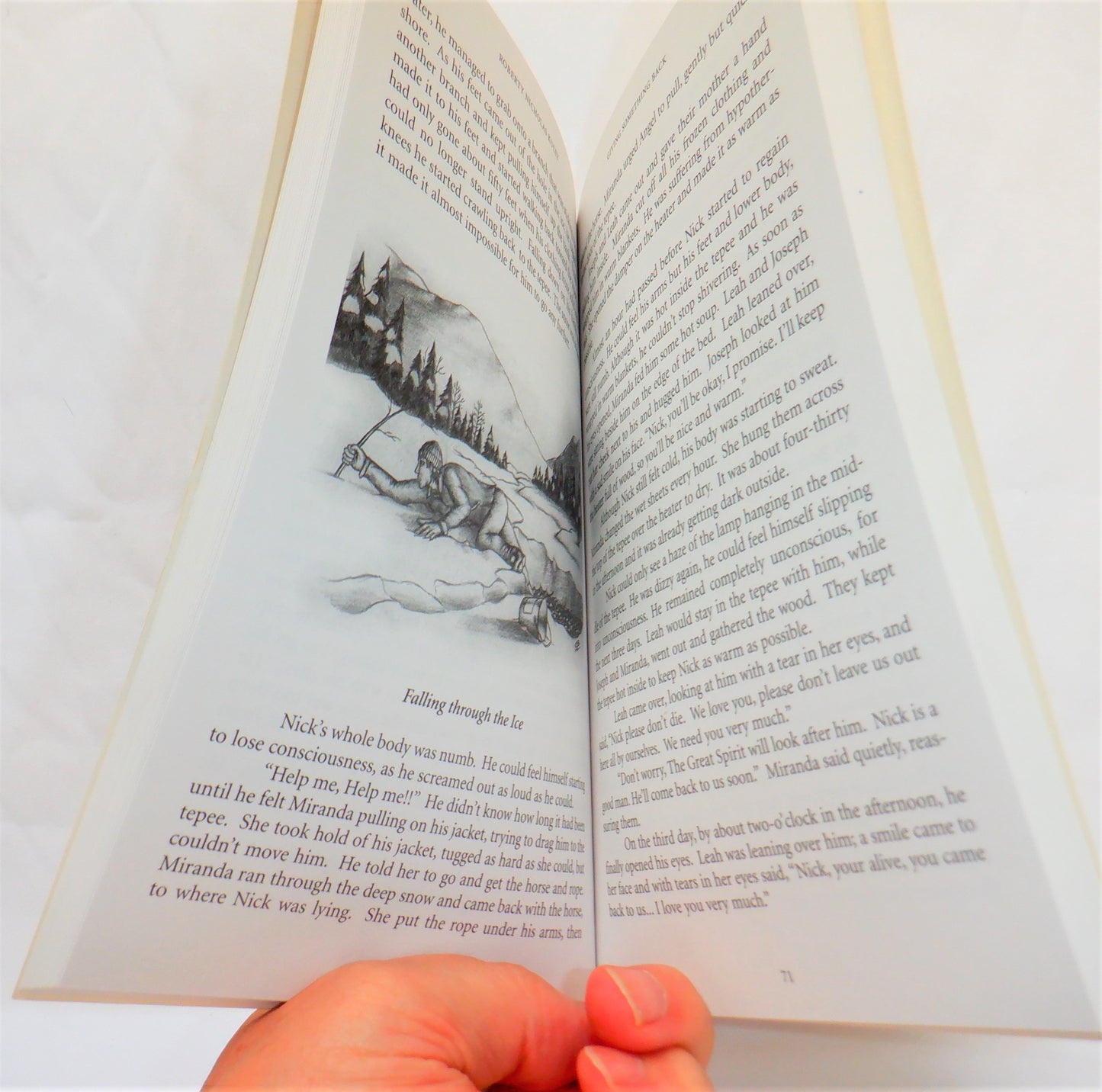 GIVING SOMETHING BACK, A Heartwarming Story by Robert Nicholas Kucey (1st Ed. SIGNED)