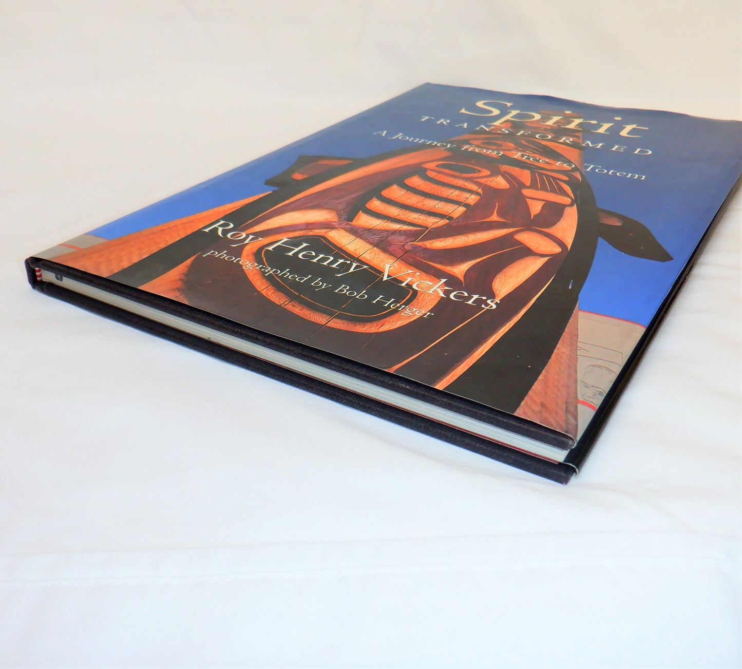 SPIRIT TRANSFORMED, A Journey From Tree To Totem, by Roy Henry Vickers (1st Ed. SIGNED)