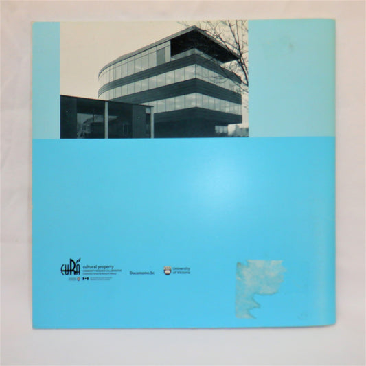 VICTORIA MODERN 1: Investigating Postwar Architecture and Design on Southern Vancouver Island, an Introduction by The University of Victoria (2005 1st Ed.)