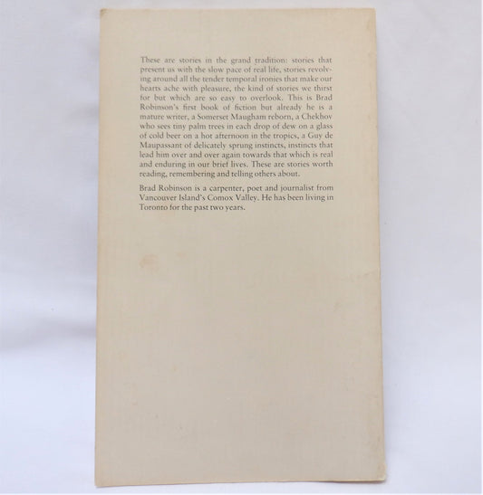 AFTERNOON TEA, Short Stories by Brad Robinson (1st Ed. SIGNED)