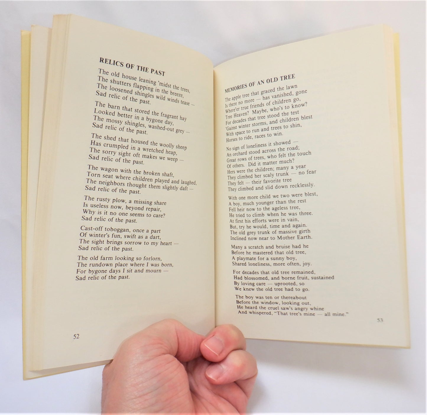 HOME SPUN, A Collection of Poems including: The Little Old Red School; Pickin' Taters; The Gypsies; The Little House Out Back, by Jennie Rogers (1st Ed. SIGNED)