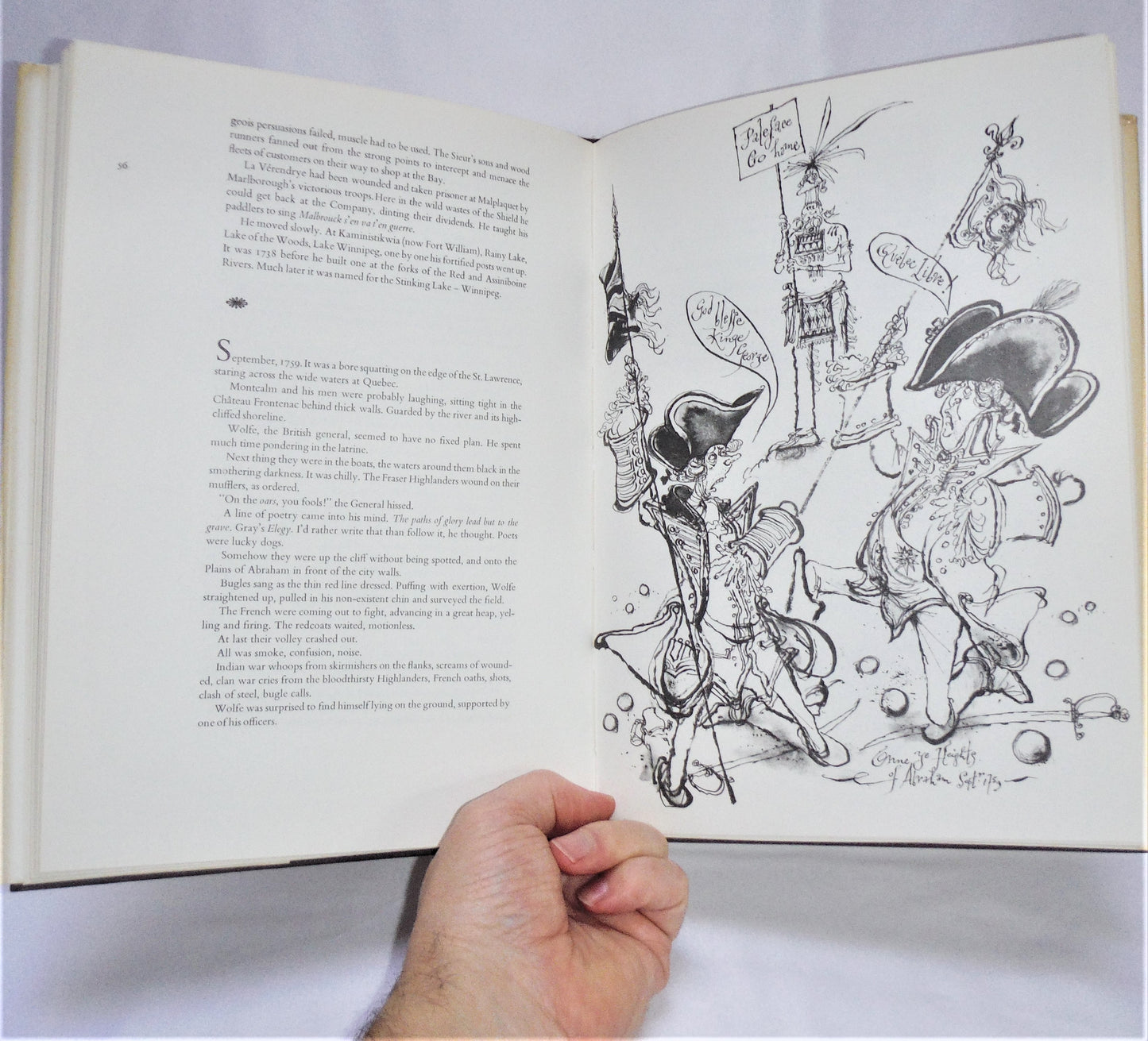 THE GREAT FUR OPERA, Annals of The Hudson's Bay Company 1670-1970, by Ronald Searle & Kildare Dobbs (1970 1st Ed.)