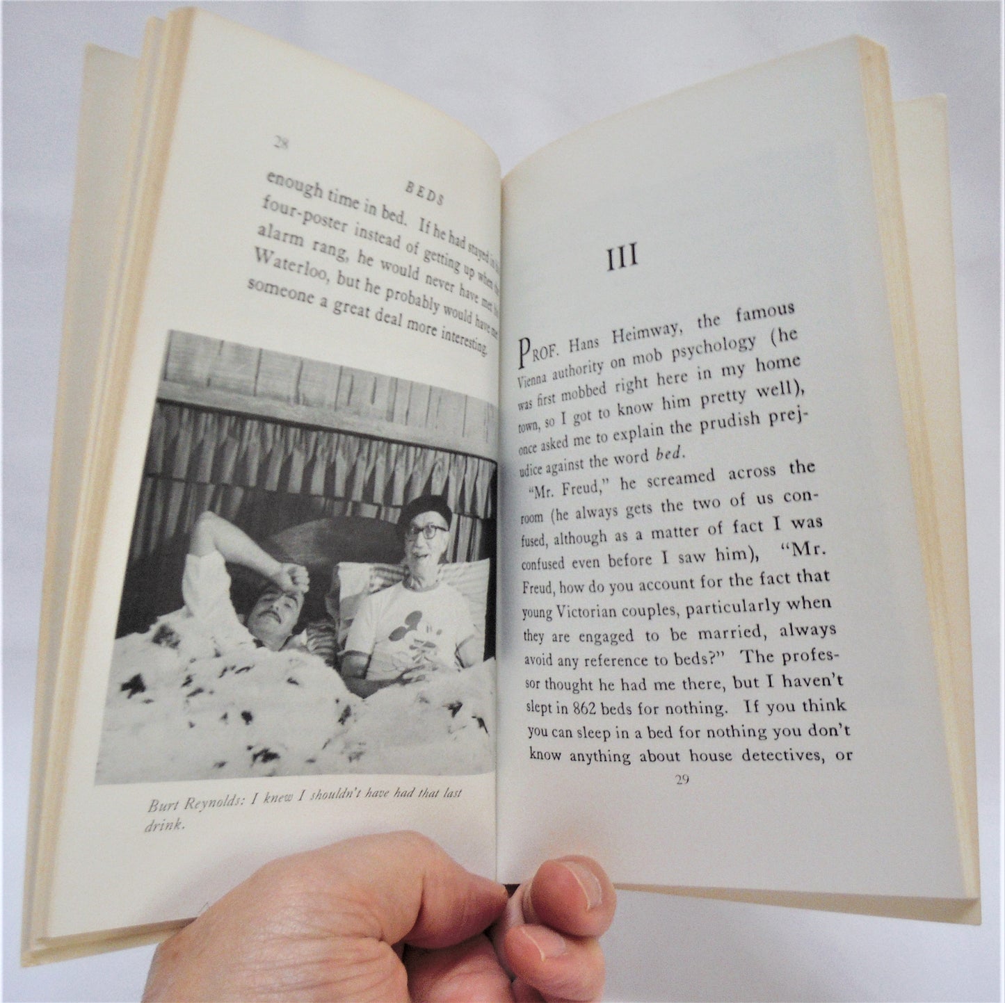 BEDS BY GROUCHO MARX, A Bobbs-Merrill Company USA Edition, 1976