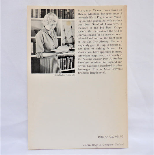 I HEARD THE OWL CALL MY NAME, A Novel by Margaret Craven (1967 1st Ed.)