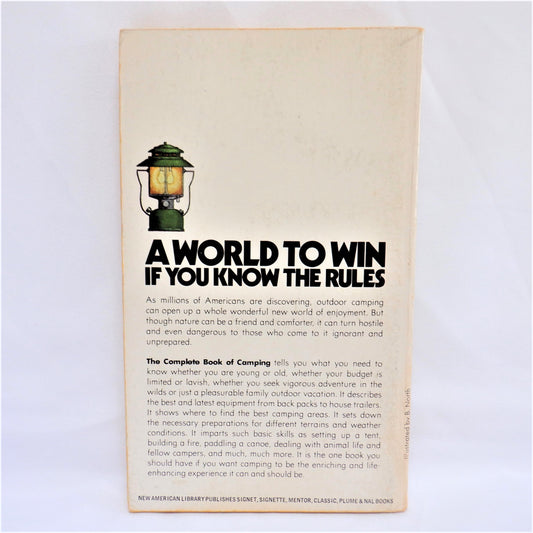 THE COMPLETE BOOK OF CAMPING, by Heywood Gould, 1972