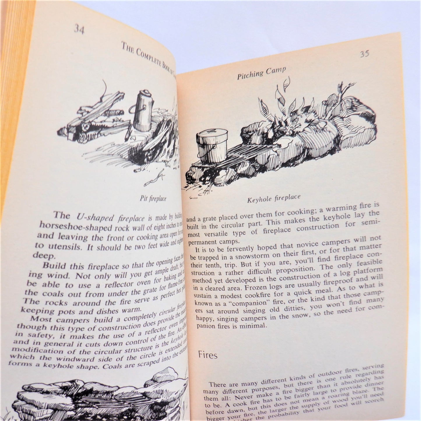 THE COMPLETE BOOK OF CAMPING, by Heywood Gould, 1972