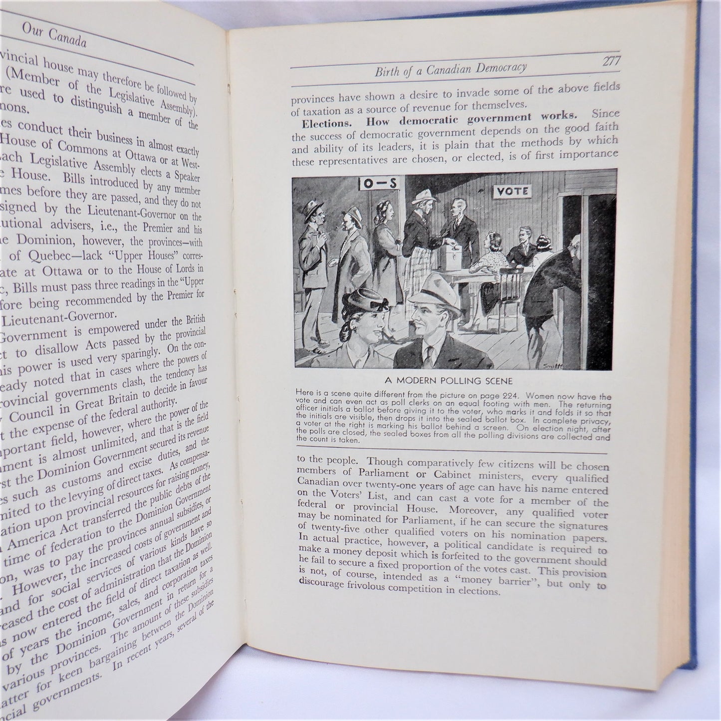 OUR CANADA, by Arthur G. Dorland M.A. PhD. (1949 1st Ed.)