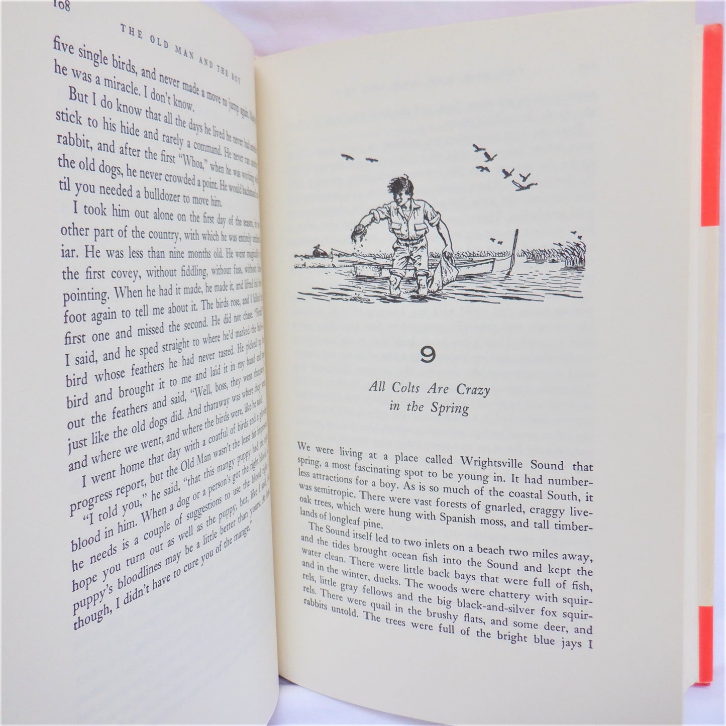 THE OLD MAN AND THE BOY, by Robert Ruark (RARE Holt Rinehart 1st Hardcover Edition 1957)