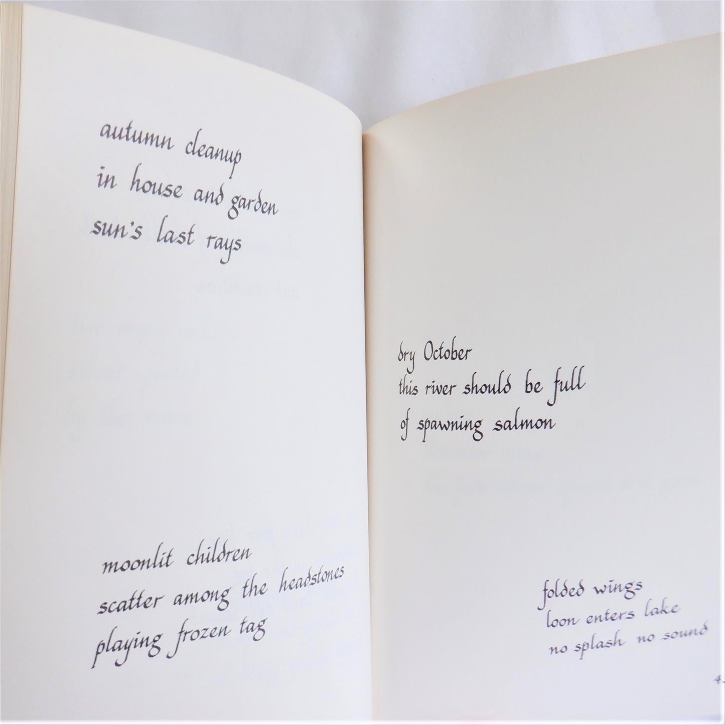 MOSS-HUNG TREES, HAIKU OF THE WEST COAST, by Winona Baker (1st Ed. SIGNED)