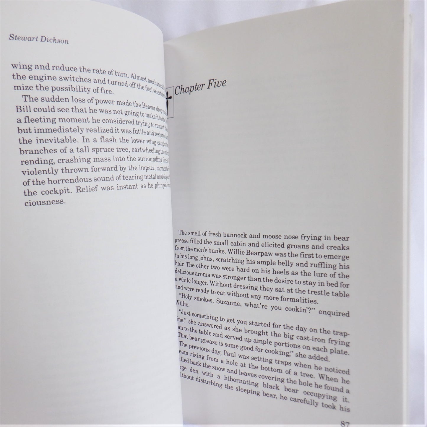 BROKEN WING, A Tale of Courage and Survival by Stewart Dickson (1st Ed. SIGNED)