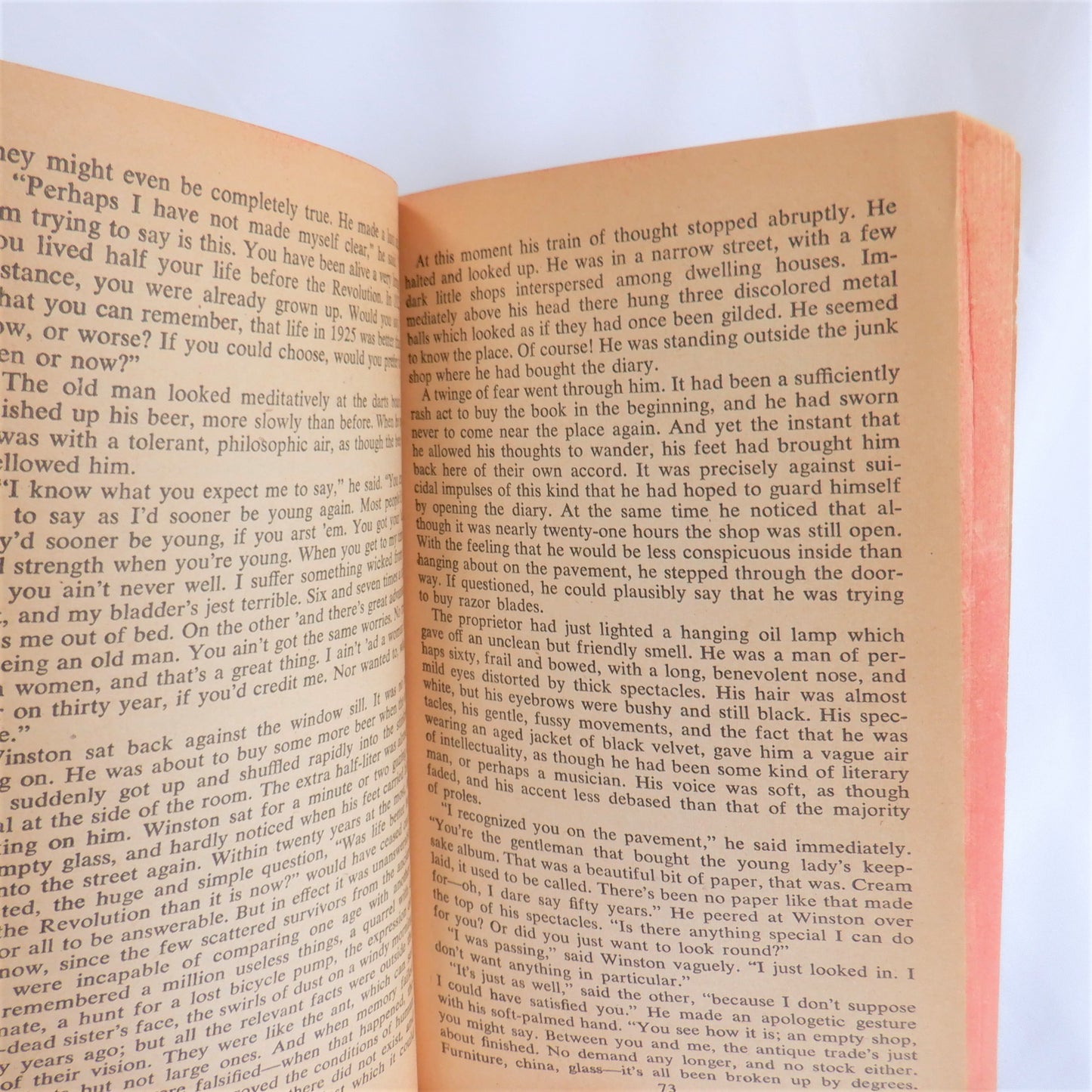 1984: The Novel by GEORGE ORWELL (1954-Rare Signet Pocketbook USA with Alan Harmon Cover Illustration)