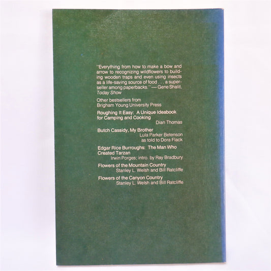 OUTDOOR SURVIVAL SKILLS, by Larry Dean Olsen, 1976