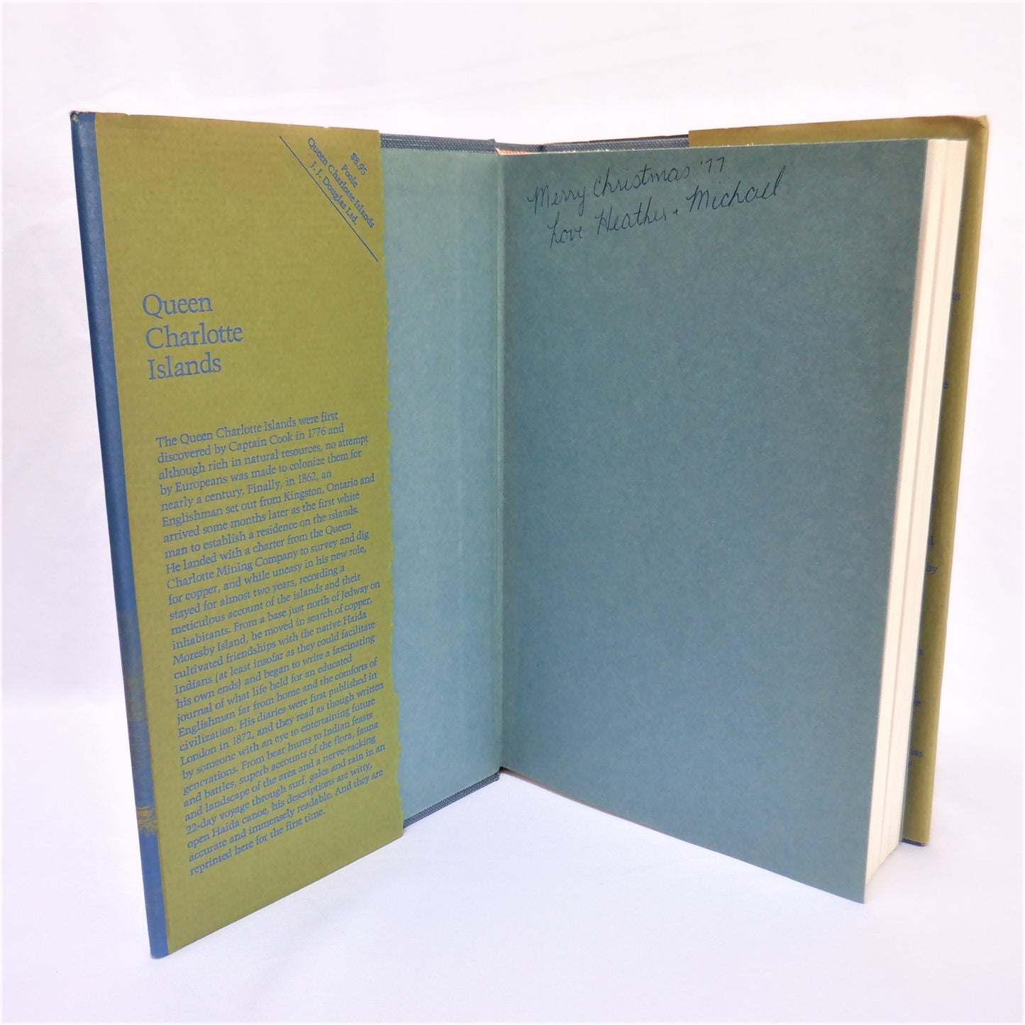 QUEEN CHARLOTTE ISLANDS, A Narrative of Discovery and Adventure in The North Pacific, by Francis Poole, C.E., 1972