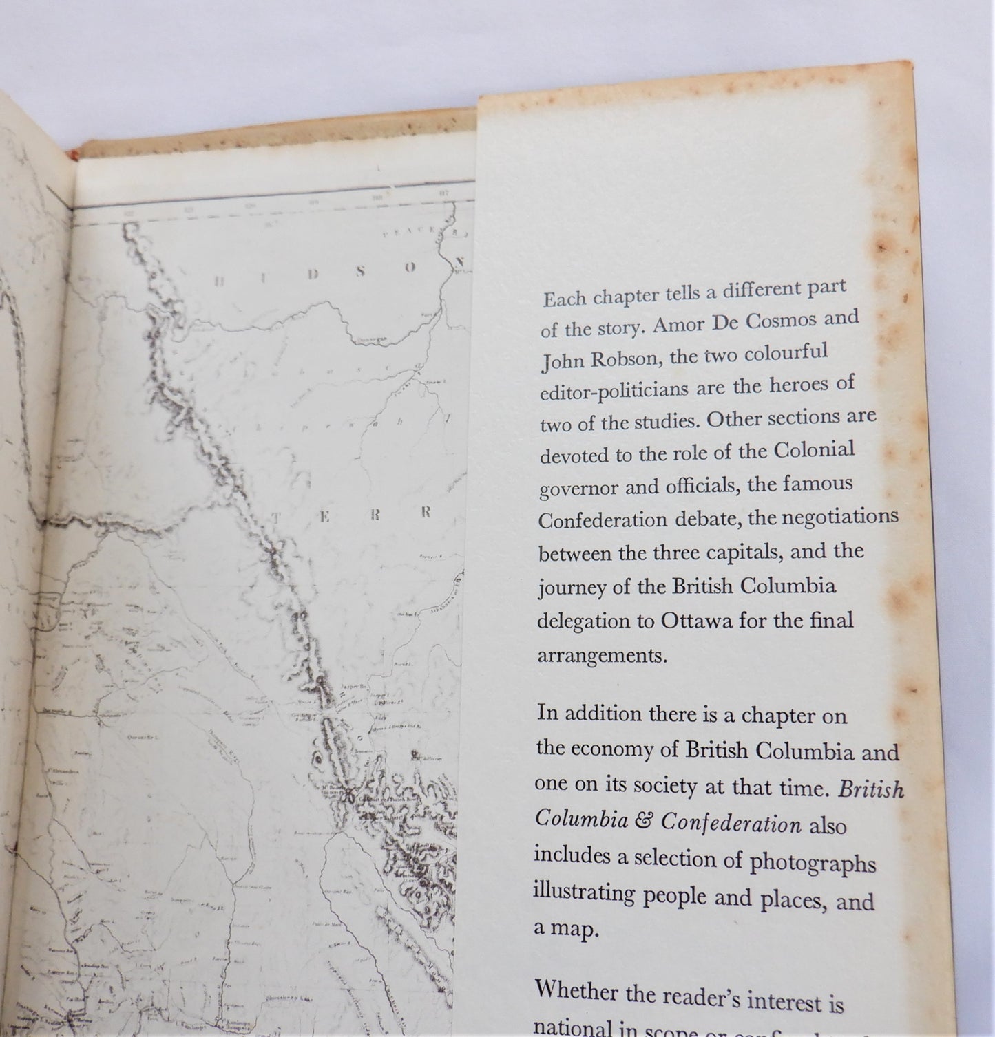 BRITISH COLUMBIA & Confederation, A Collection of Essays, Edited by W. George Shelton (1967 1st Ed.)