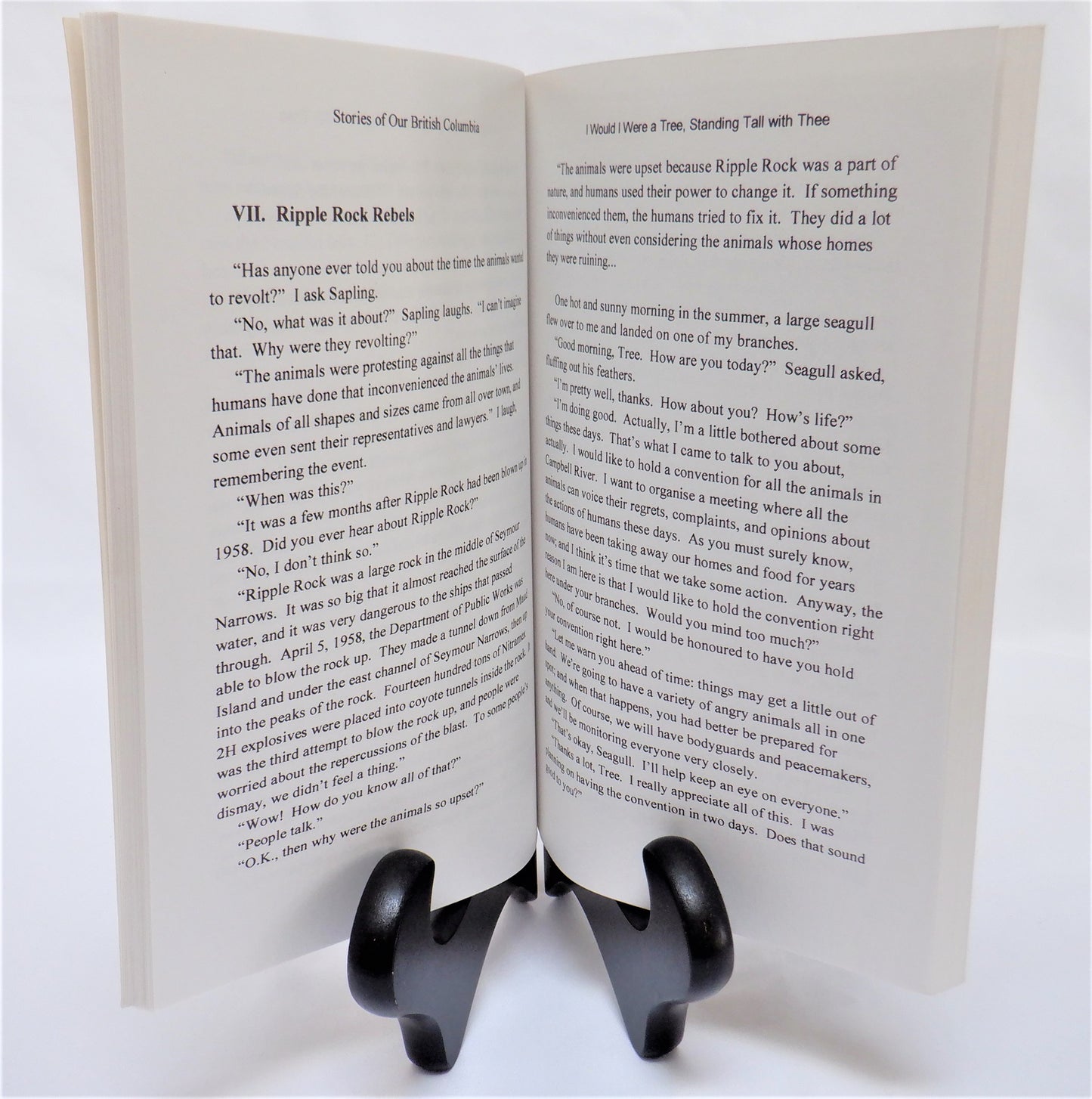 STORIES OF OUR BRITISH COLUMBIA, Short Stories by BC History Club at Highland Secondary School, Comox, BC (1999 1st Ed.)