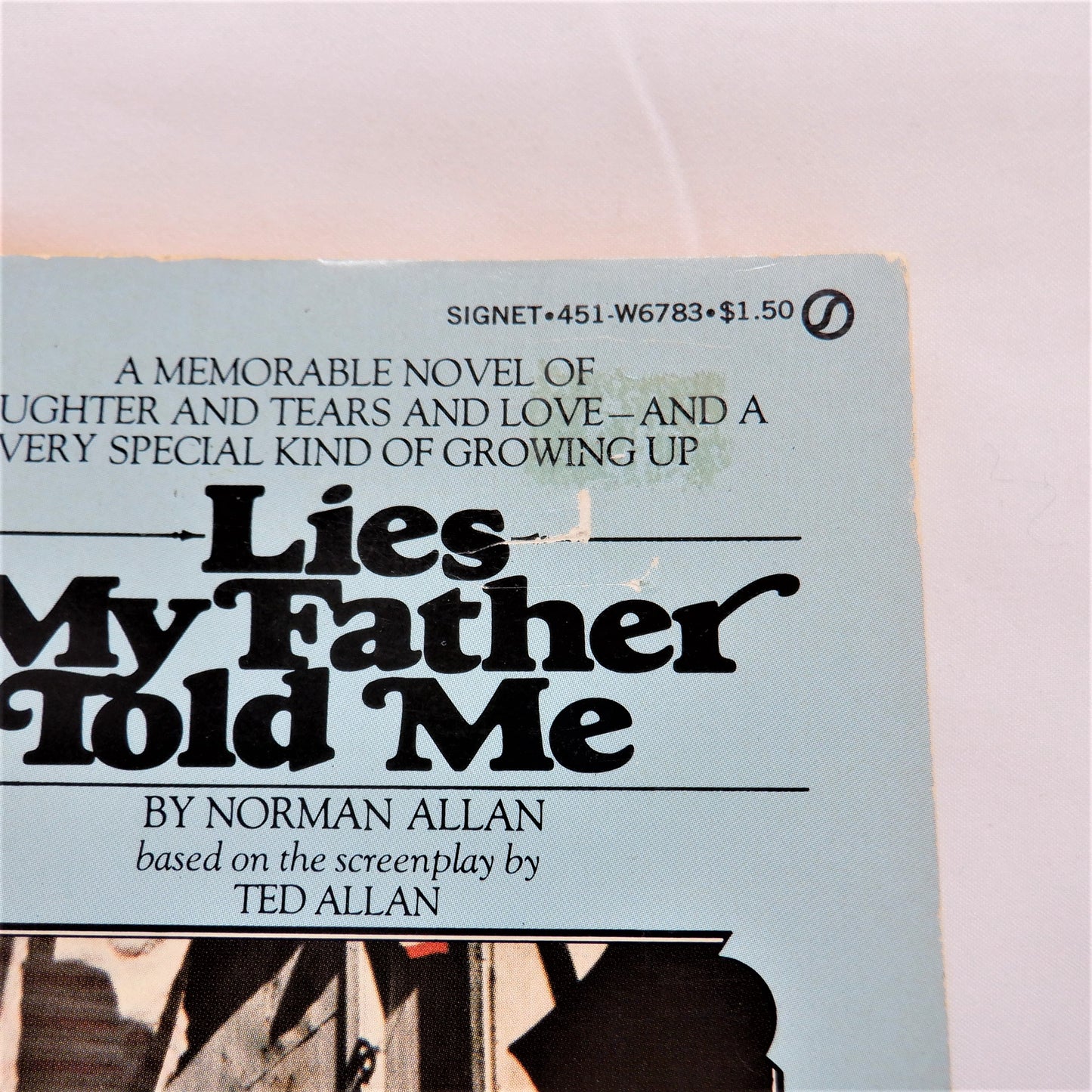 LIES MY FATHER TOLD ME, by Norman Allan (1975 1st Ed. Paperback)