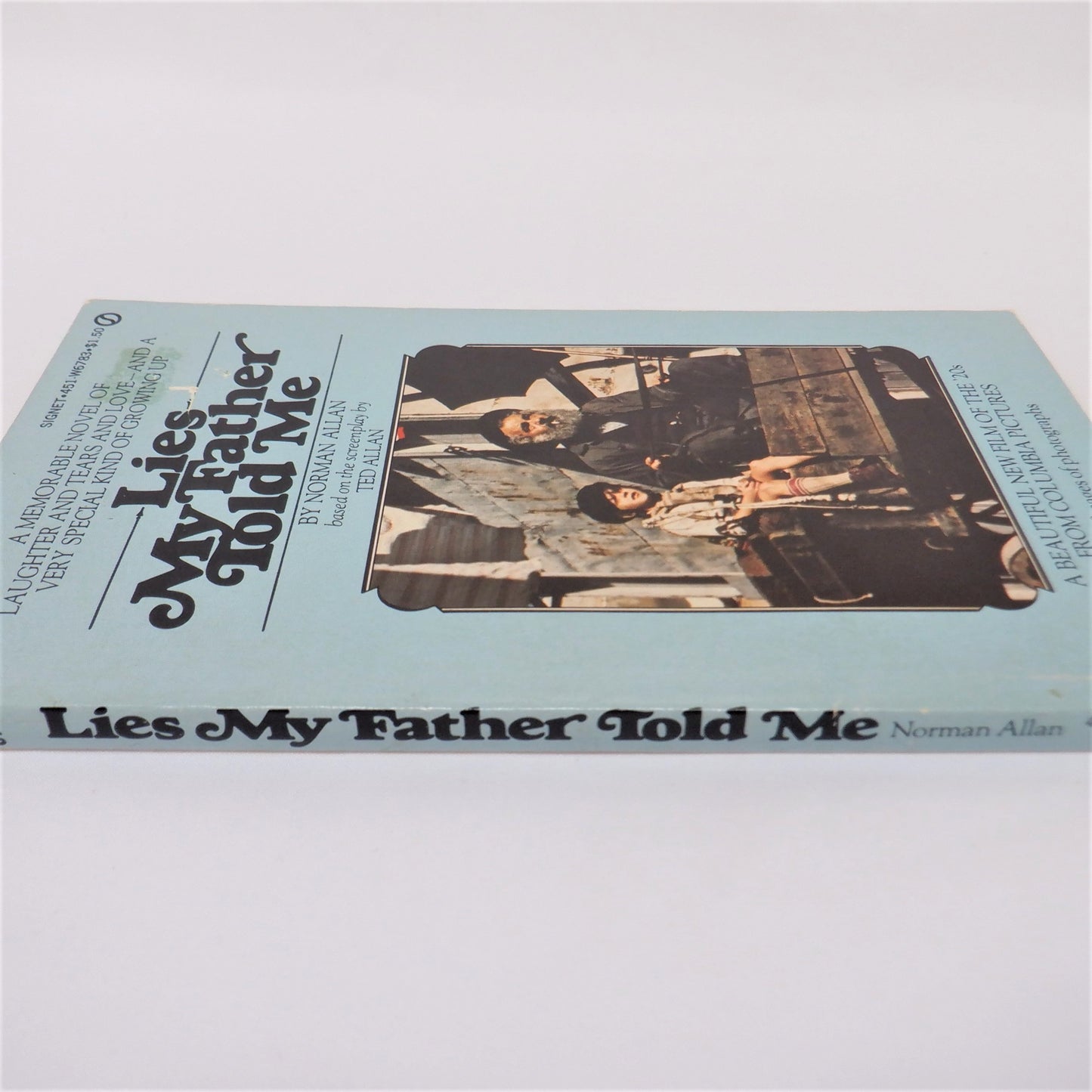 LIES MY FATHER TOLD ME, by Norman Allan (1975 1st Ed. Paperback)