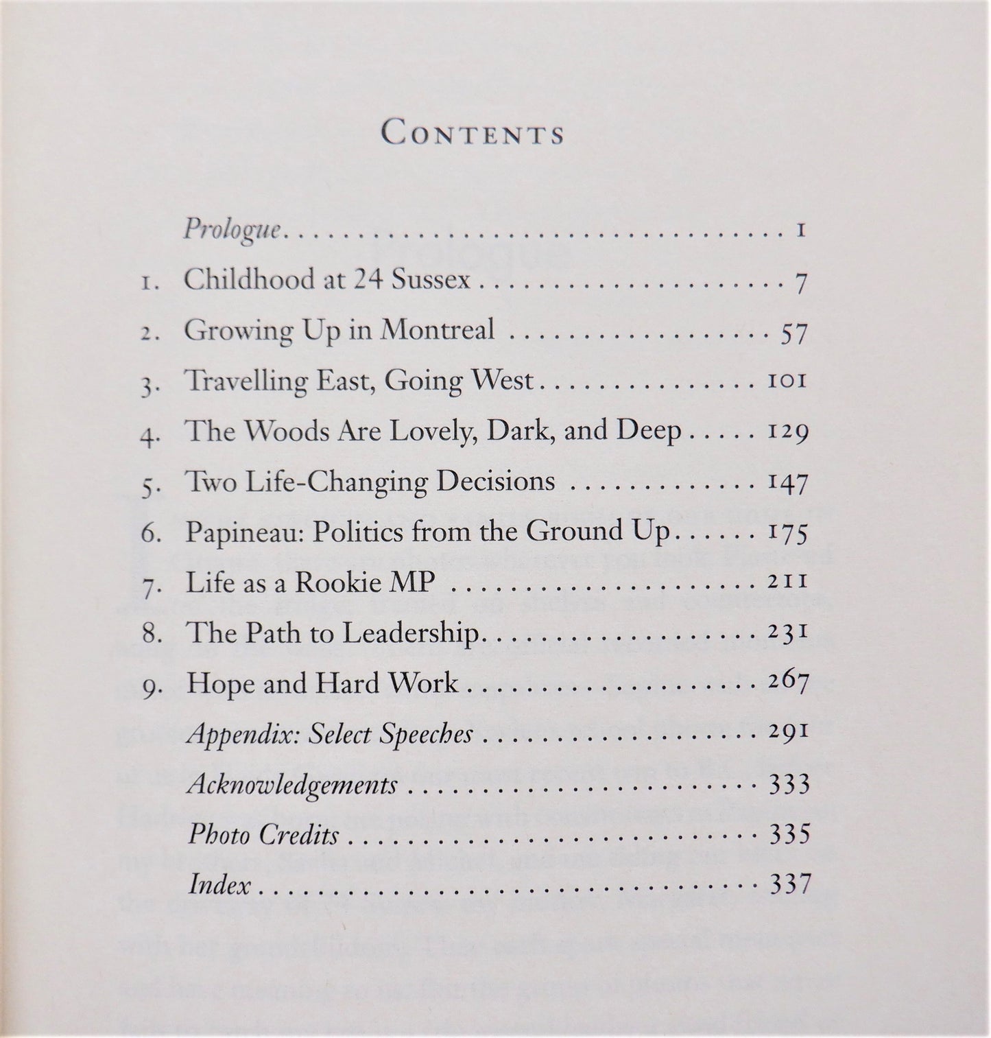 COMMON GROUND, Memoir by Justin Trudeau (2014 1st Ed.)
