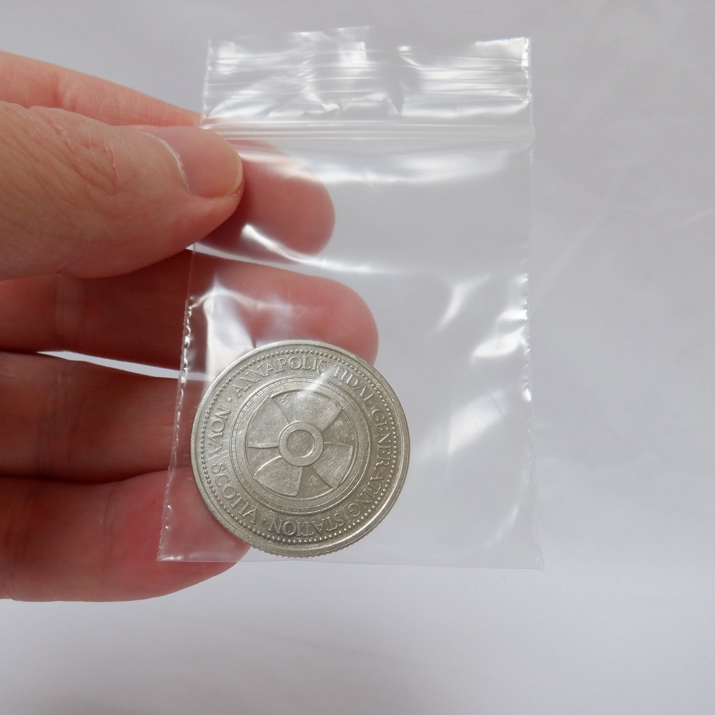 1984 NOVA SCOTIA Commemorative Coin: THE WORLD'S FIRST TIDAL GENERATING STATION, The World's First Tidal Generating Station, Annapolis 26th August 1984