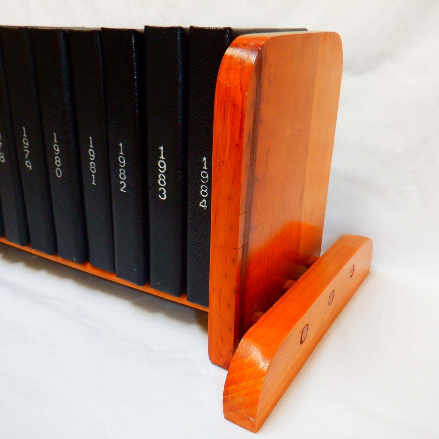 Instant 10-Year CANADIAN DOUBLE DOLLAR SILVER COIN COLLECTION 1975-1984, with BONUS Free Vintage Wood Stand!