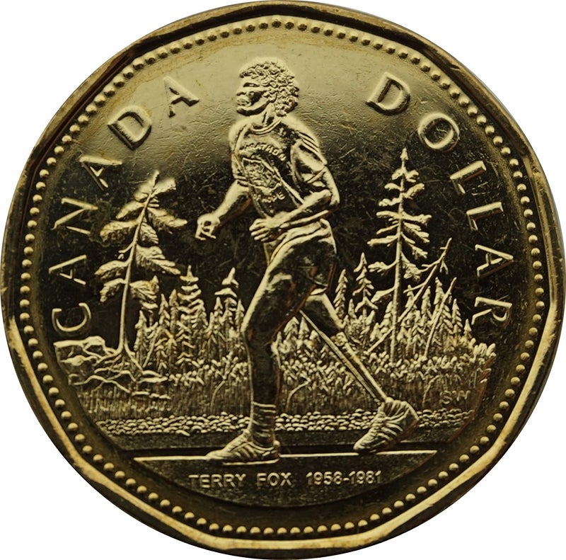 2005 TERRY FOX COIN COLLECTOR CARD, by The Royal Canadian Mint, Bonus $1 Coin Included!