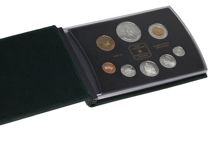 1998 (1873-) Canadian 8-Coin Silver Proof Double Dollar Set: RCMP MOUNTED POLICE 125th Anniversary Silver Dollar