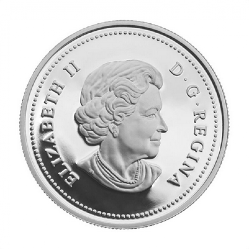2005 Canadian 8-Coin Silver Proof Double Dollar Set: CANADA'S NATIONAL FLAG 1965-2005 40th Anniversary
