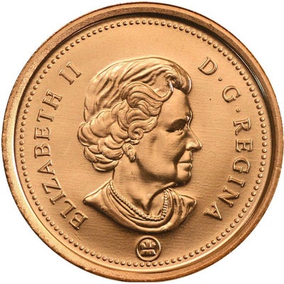 2010/2011 CANADIAN PENNY, TWO Brand New Uncirculated Full Rolls of 50 each (Magnetic & Non-Magnetic)