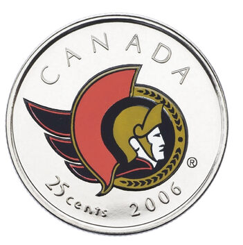 2005-2006 CANADA NHL® OTTAWA SENATORS 7-Coin Commemorative Gift Set