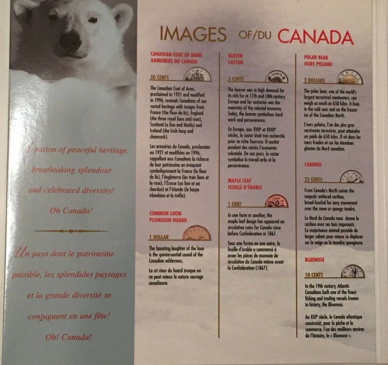 2006 OH! CANADA! 7-Coin Uncirculated Gift Set: THE POLAR BEAR