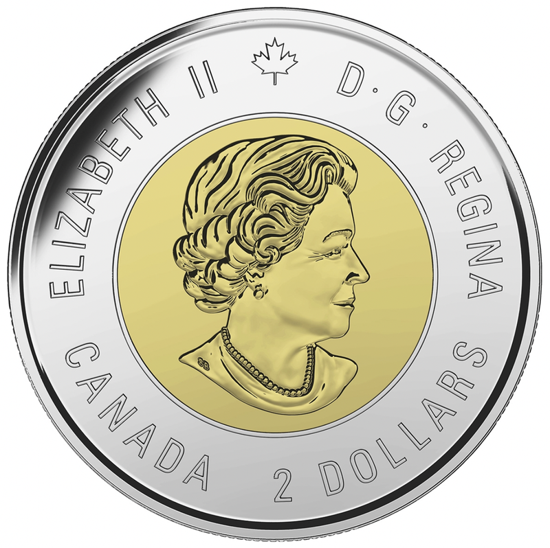 2015 Canada $2 Coin Sir John A. MacDonald circulation 5-Pack RCM Coins